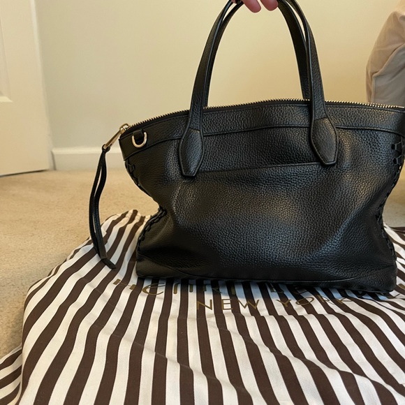 Henri Bendel Noho Laced Gusset Handbag - Picture 10 of 12